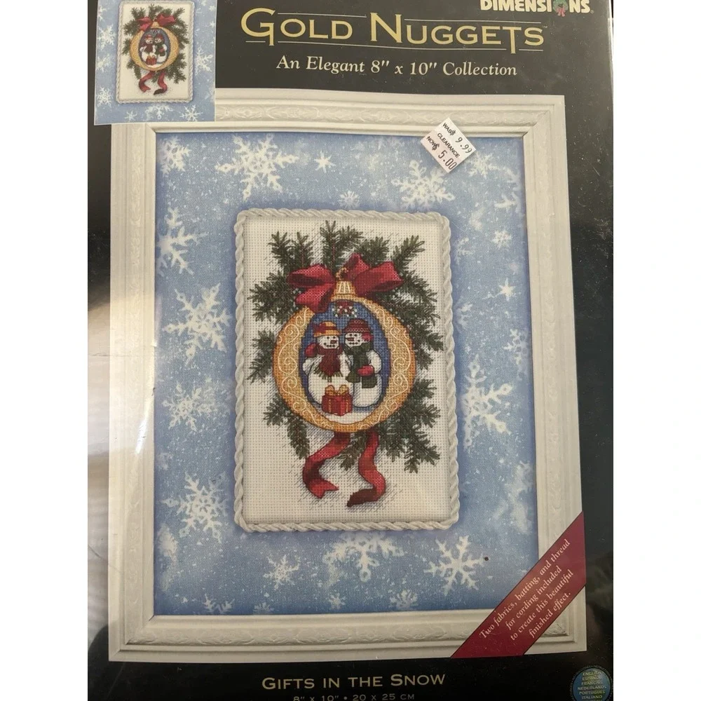 Dimensions Gold Nuggets Cross Stitch Kit 